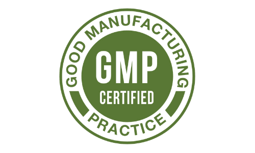 Complete Thyroid  GMP certified supplement badge showing good manufacturing practice quality standards
